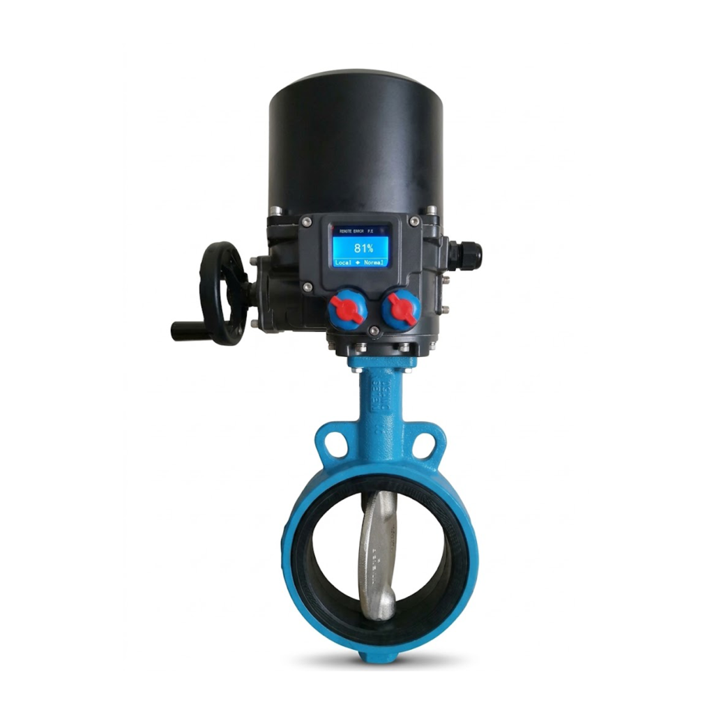 Belven Wafer Butterfly Valve + Flowinn EOM Intelligent Electric Actuator